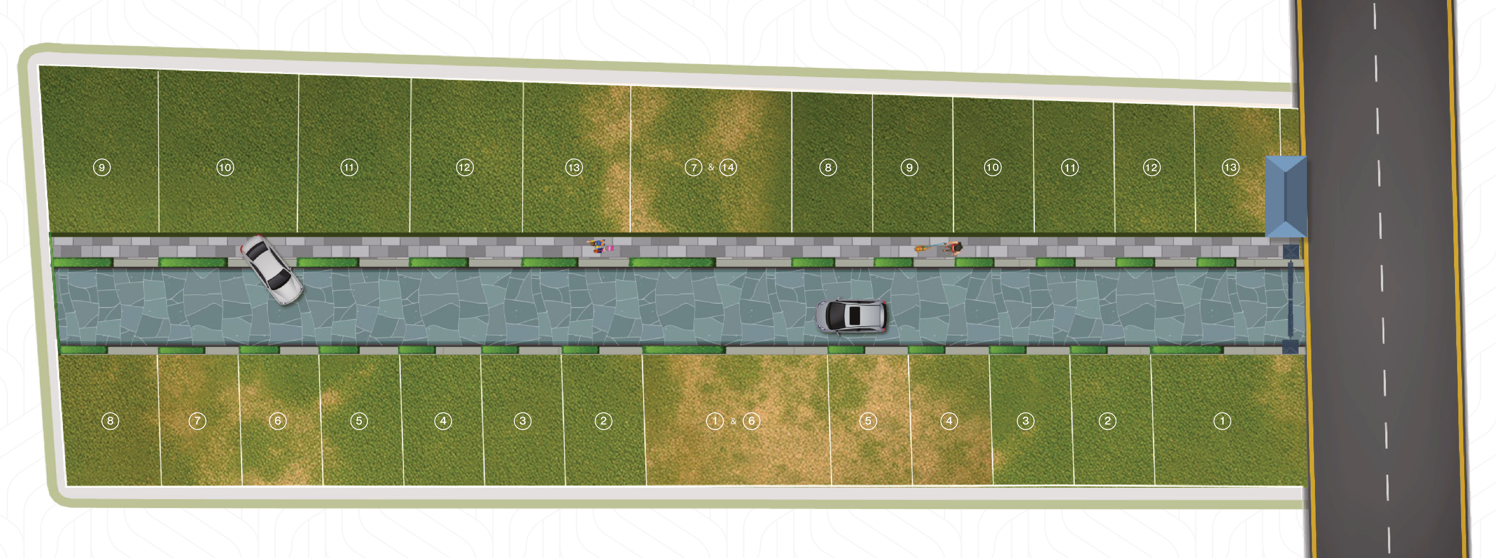 Return to Serenity layout plan from the supplied brochure